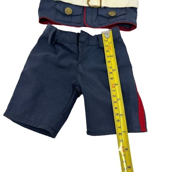 Wacky Bear Factory Military Blue Red Fits BABW Build A Bear Workshop Plush - Picture 4 of 10